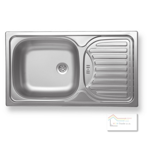 Drez nerez 49x78 s odkvap.a prepadom so sifónom